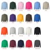 sweatshirt color chart - Black Clover Gifts