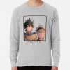 ssrcolightweight sweatshirtmensheather greyfrontsquare productx1000 bgf8f8f8 32 - Black Clover Gifts