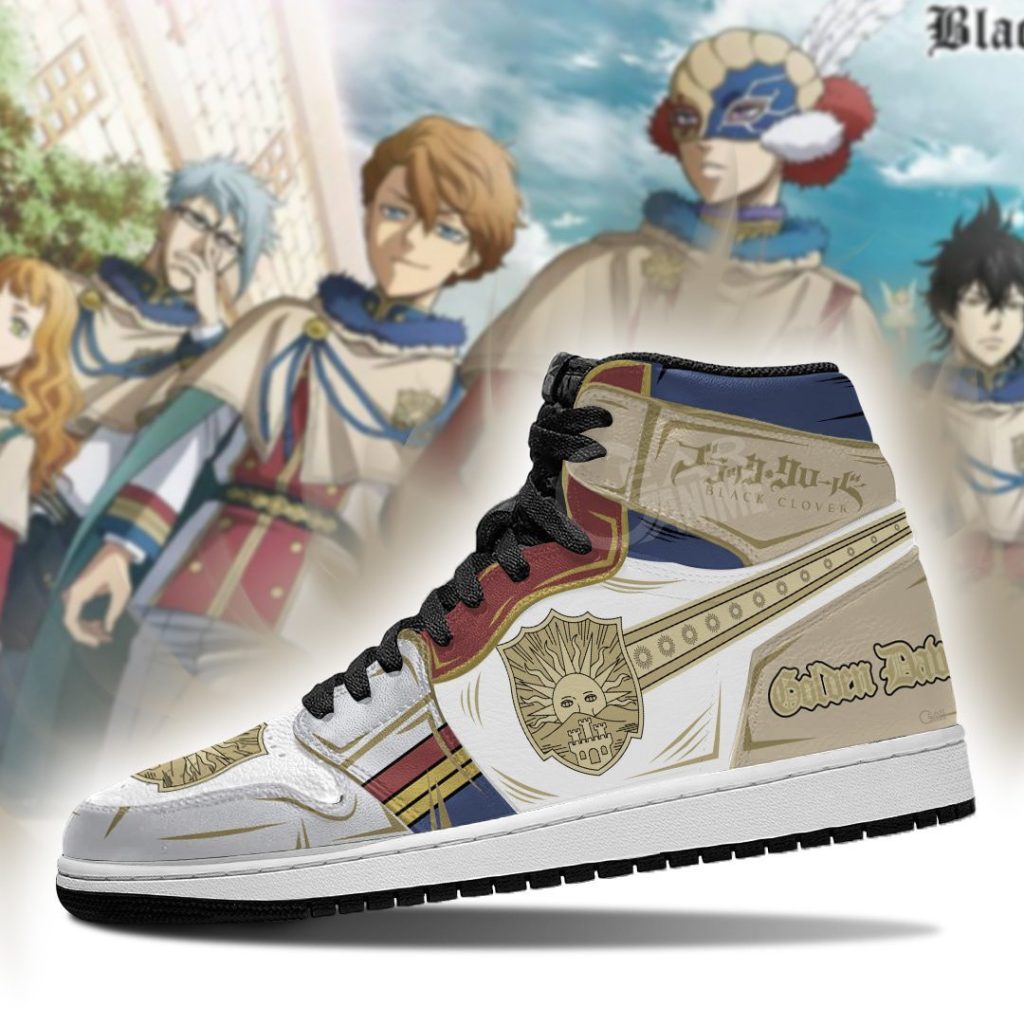Golden Dawn Magic Knight Black Clover J1 Sneakers - Image 2