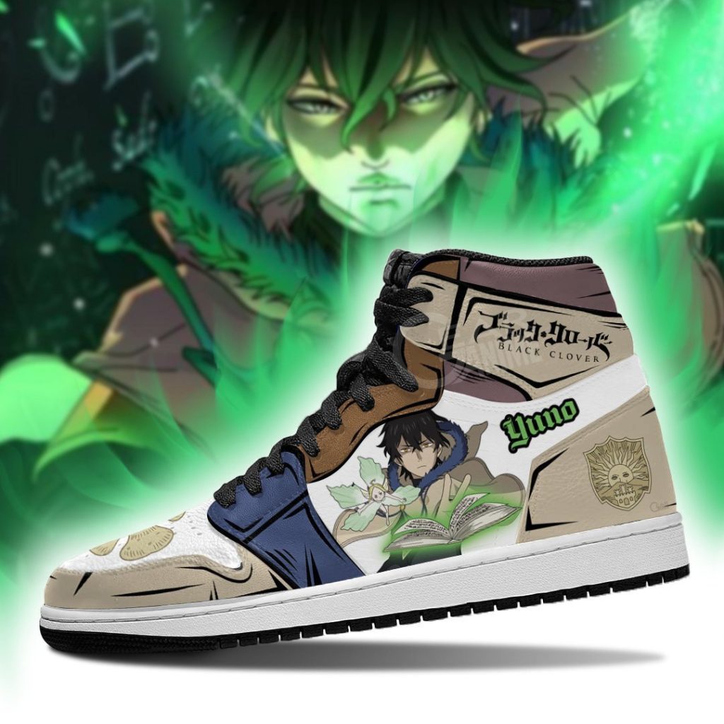 Black Clover Grimore Yuno J1 Sneakers - Image 2