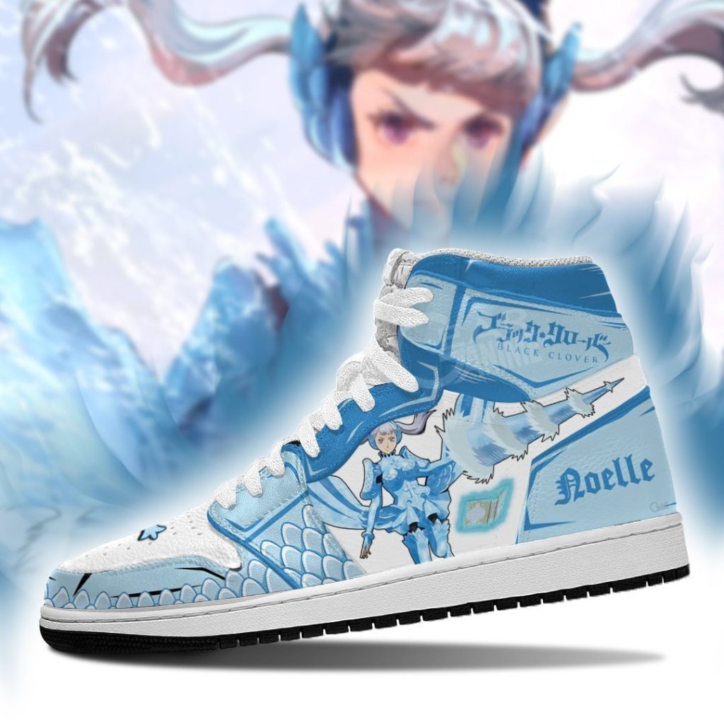 Black Clover Noelle Silva Valkyrie Dress J1 Sneakers - Image 2