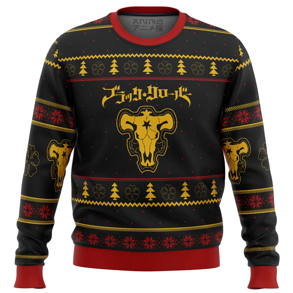 35618 men sweatshirt front 28 - Black Clover Gifts