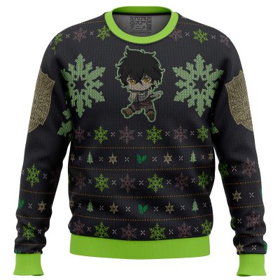 Yuno Black Clover men sweatshirt FRONT mockup - Black Clover Gifts