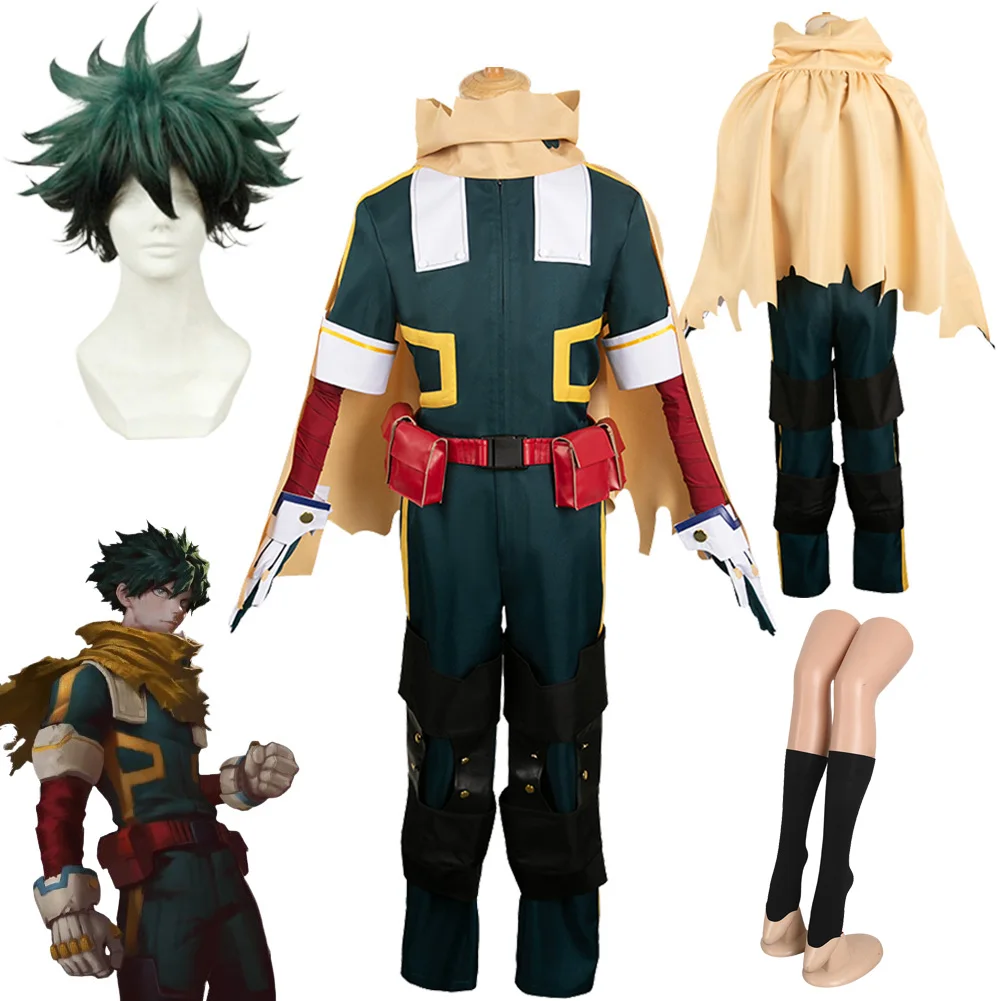 Midoriya Izuku Cosplay Fantasy Flight Clothing Anime